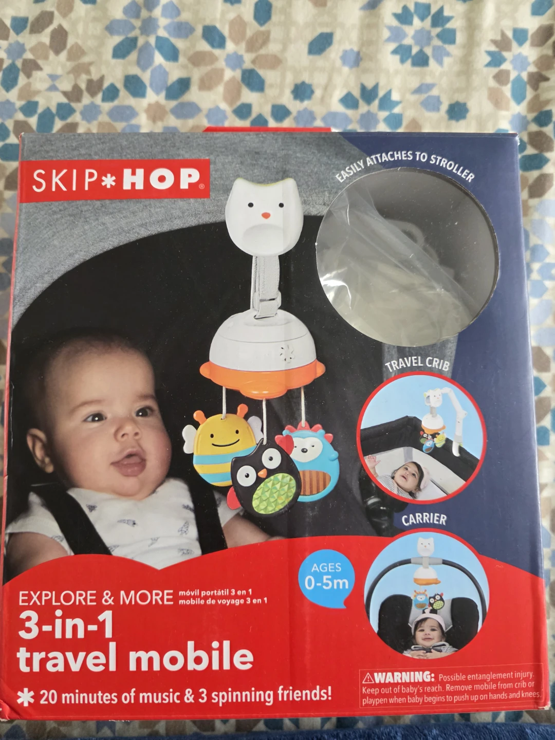 Skip Hop Explore & More 3-in-1 Travel Mobile - photo 2