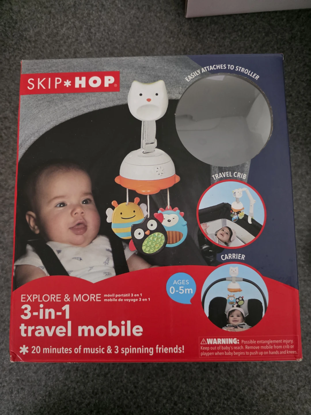 Skip Hop Explore & More 3-in-1 Travel Mobile - photo 3