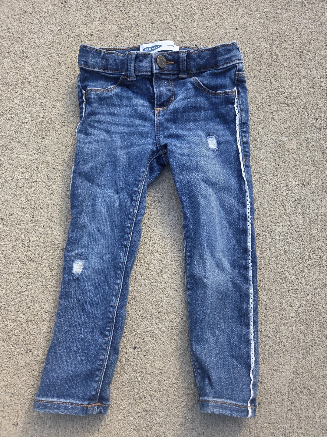 Old Navy Girls' "Ballerina" Jeans Size 4T - photo 3