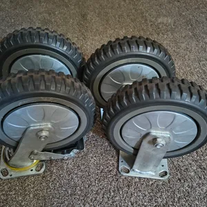 Set of 4 Heavy Duty Swivel Caster Wheels