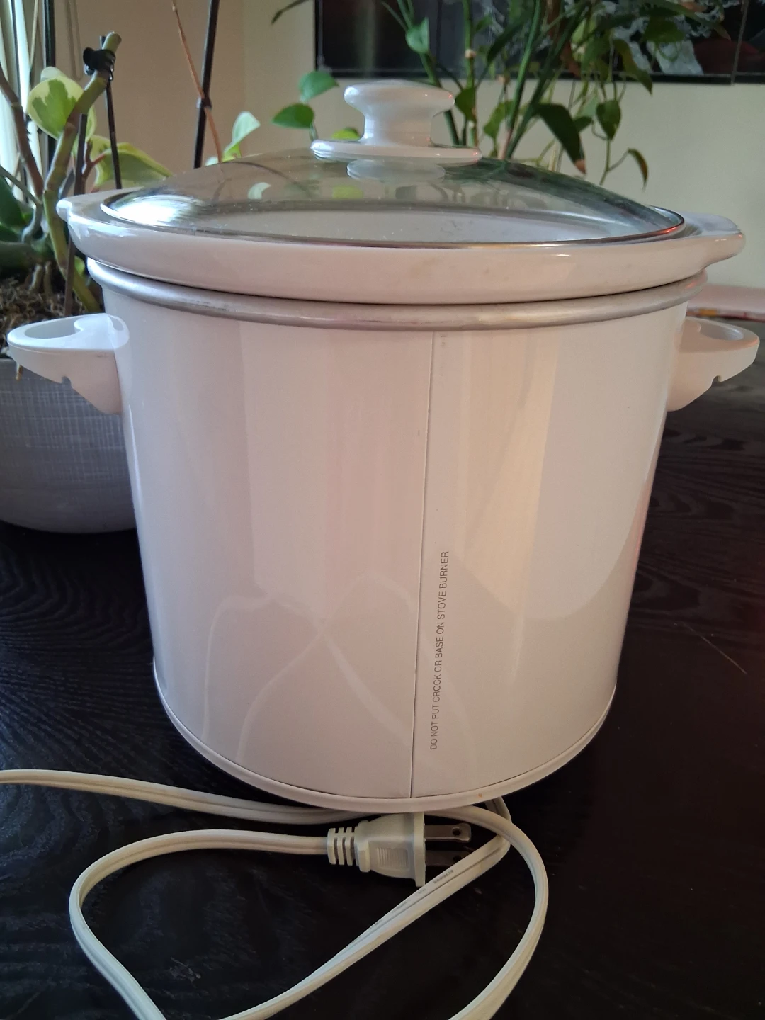 Proctor-Silex White Slow Cooker - 4 Quart - photo 4