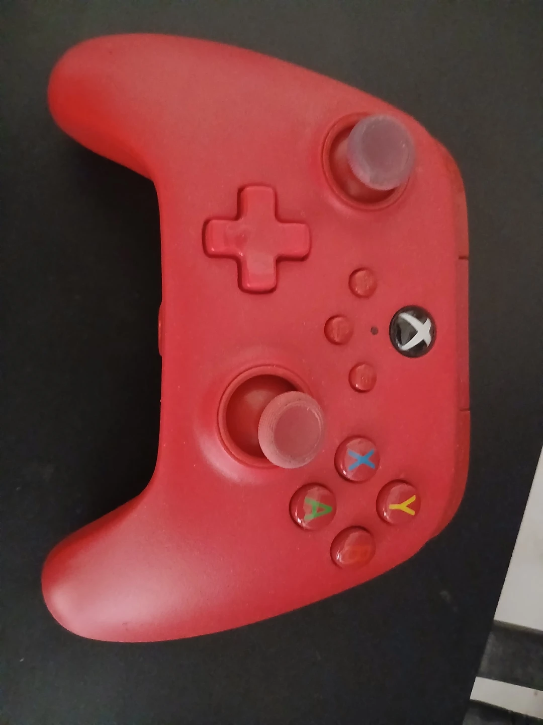 Red Xbox Controller *broken right joystick*