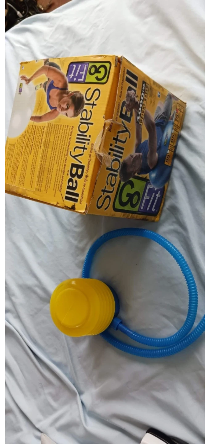 ⚽  Go Fit Stability Ball 75cm Blue - photo 4