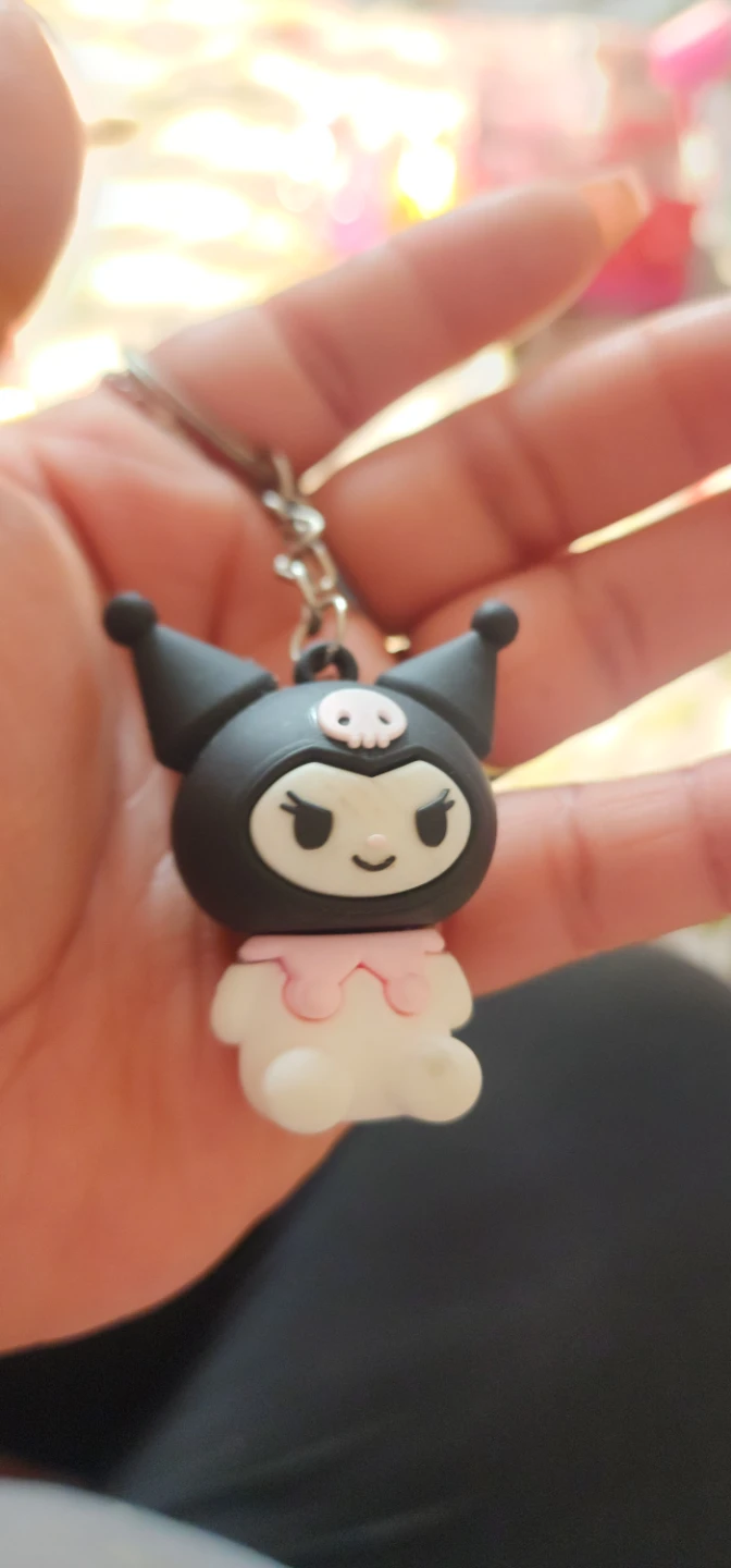 Kuromi Keychain Charm