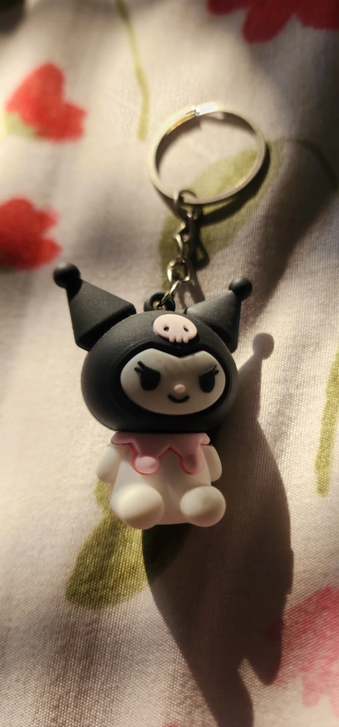 Kuromi Keychain Charm - photo 2