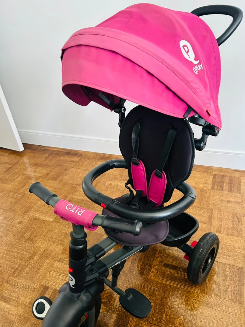 QPlay Pink Tricycle - photo 2