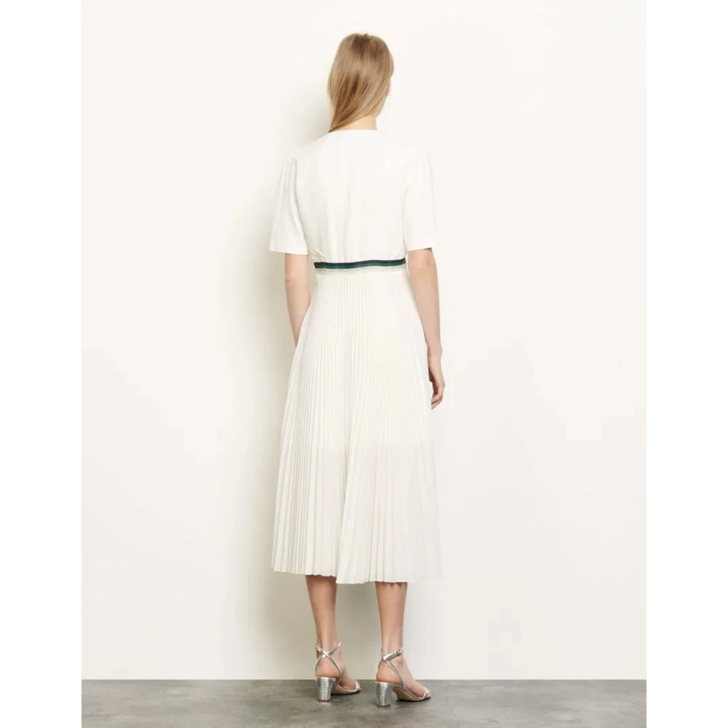 Sandro Long Pleated Dress - photo 4
