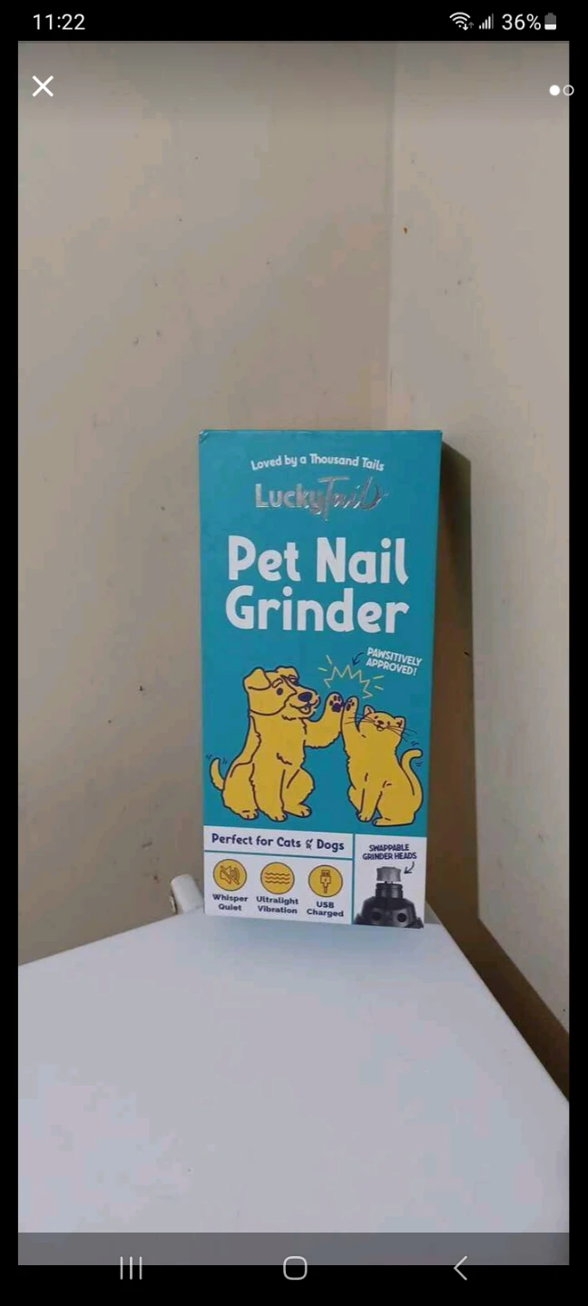 LuckyTail Pet Nail Grinder