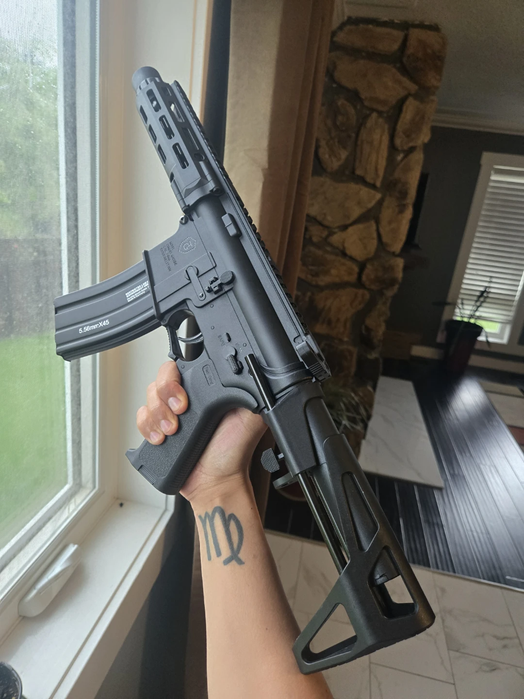 DDM4 PDW (220+ FPS/Metal Gears) Gel Blaster