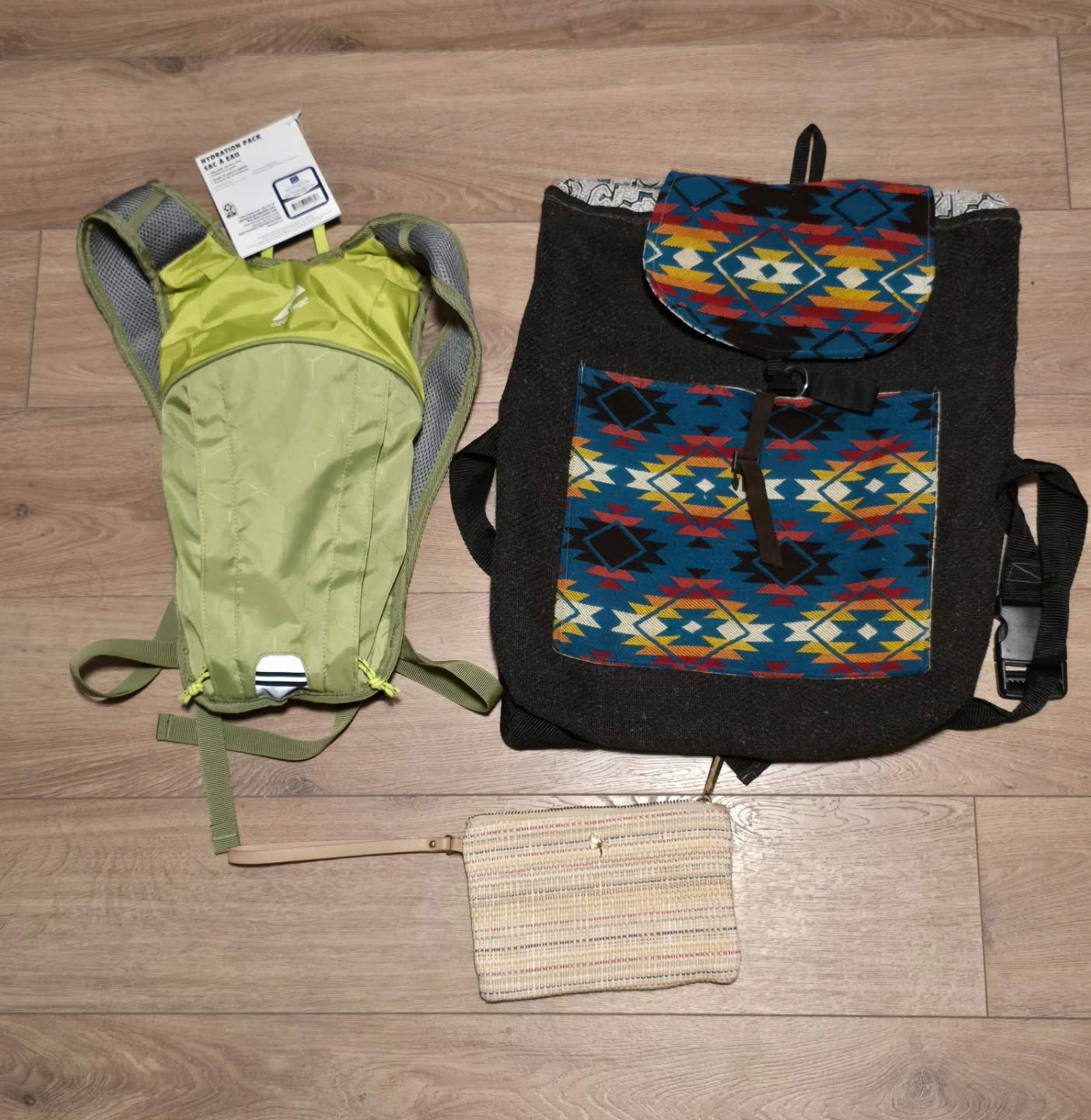 Assorted bags
