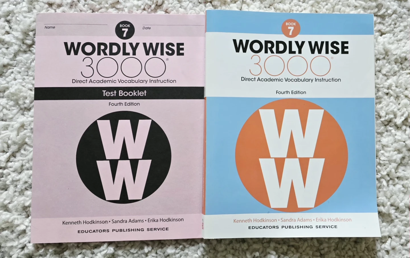 New Wordly Wise 3000 Book 7 Test Booklet & Student Book