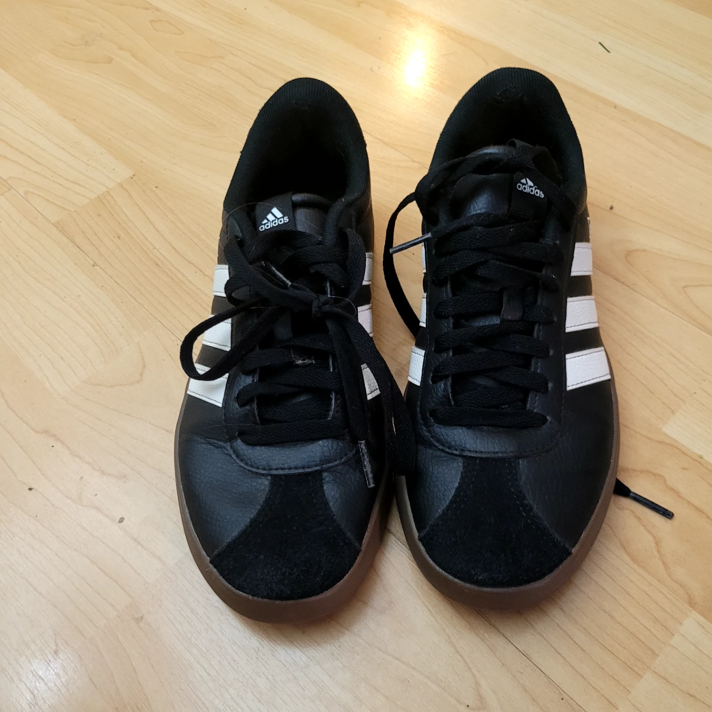 Adidas Black & White Sneakers