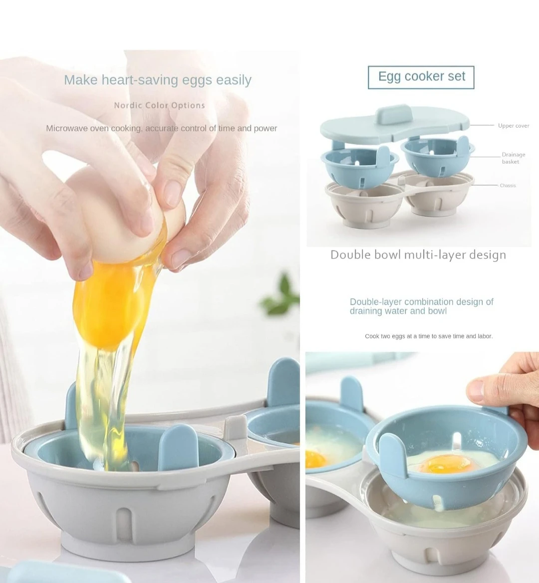 Microwave Egg Cooker Set - photo 3
