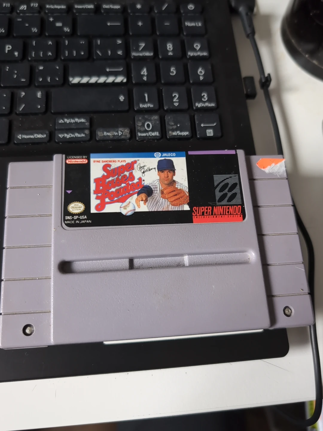 Super Bases Loaded Ryne Sandberg Plays SNES Game