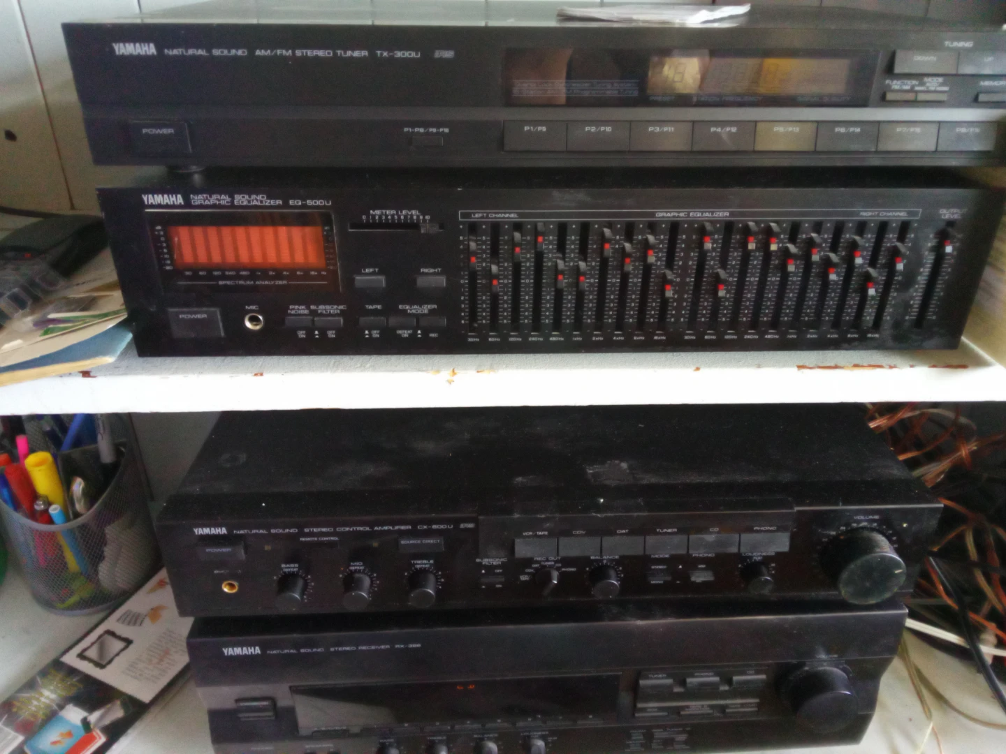 Yamaha Natural Sound Stereo Receiver & Turntable