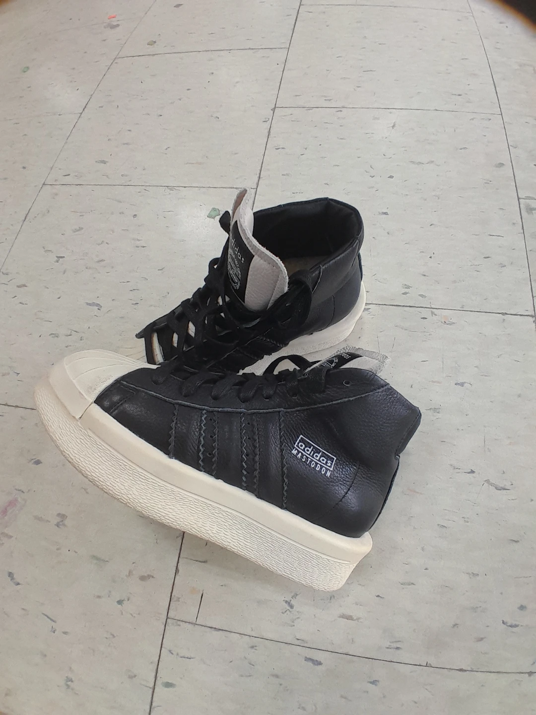 Adidas Pro Model High Top Sneakers Women's Size 4 - photo 4