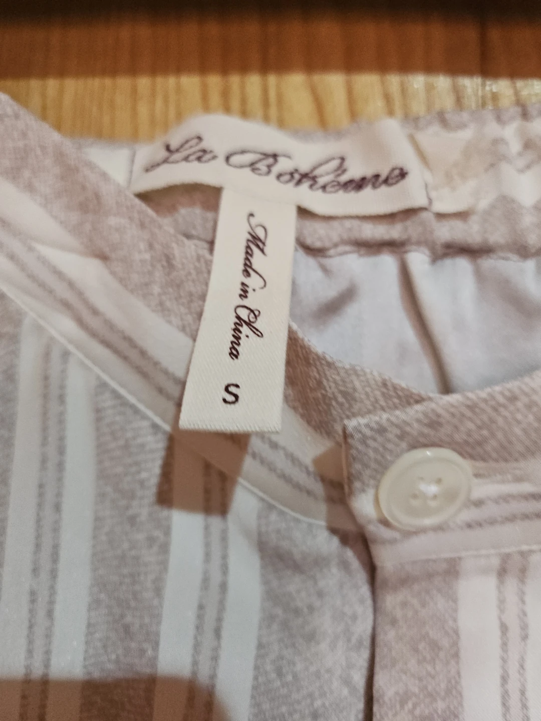 La Bohème Striped Lounge Pants Size S - photo 3