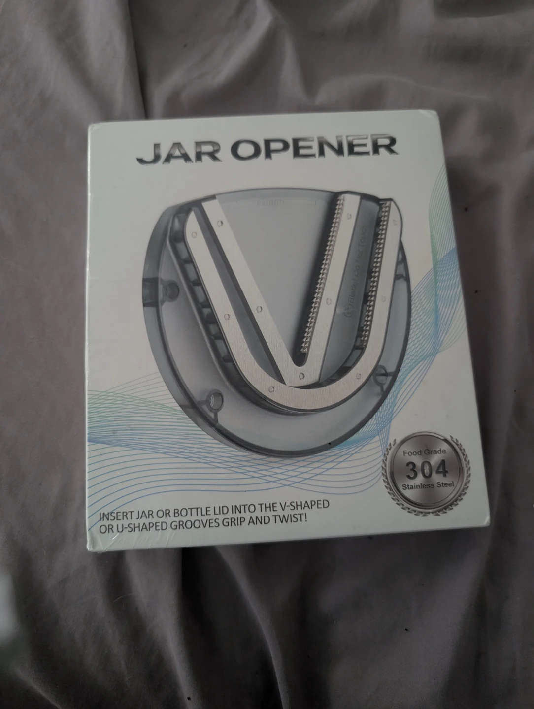 Under Cabinet Jar Opener - 304 Stainless Steel