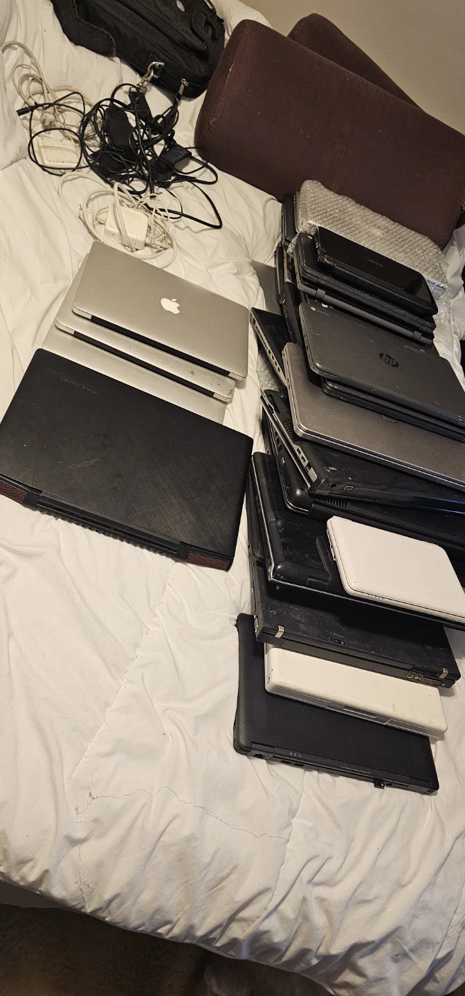25 Untested Laptop Lot (bundle only)