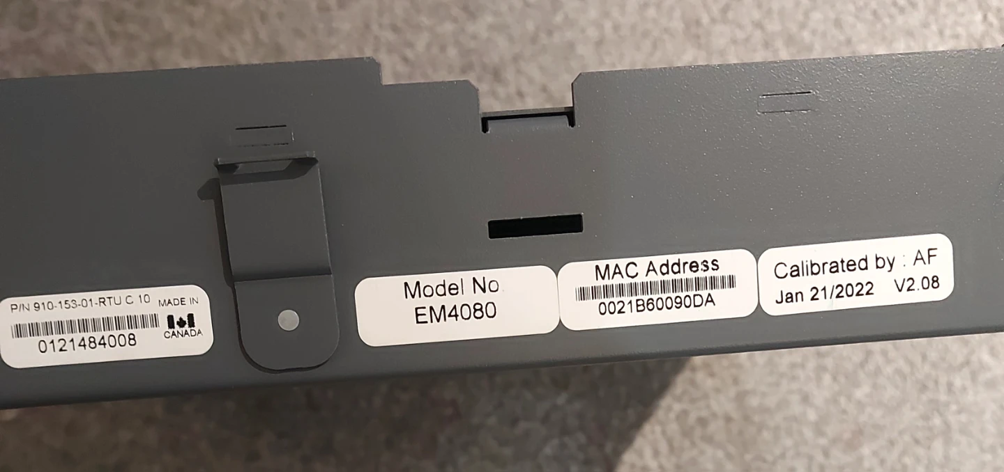 Schneider Electric PowerLogic EM4080 Control Unit - photo 2
