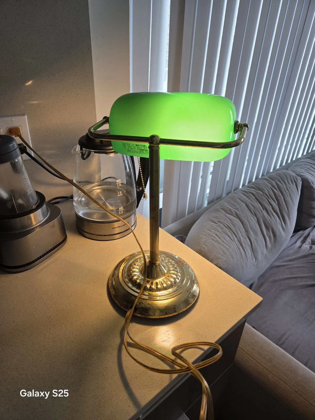 Green Banker's Lamp