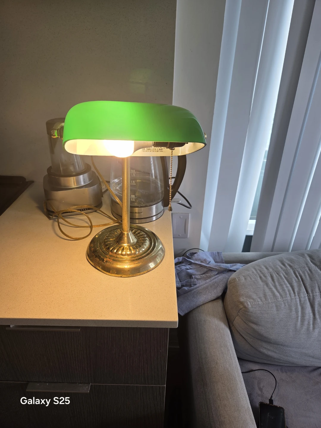 Green Banker's Lamp - photo 3