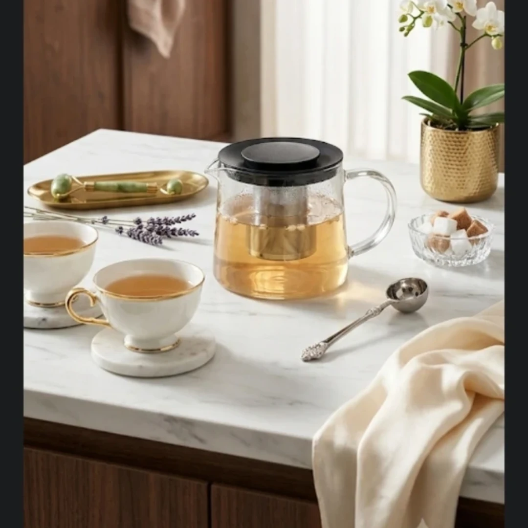 RIKLIG Teapot, Glass, 0.6L IKEA teapot