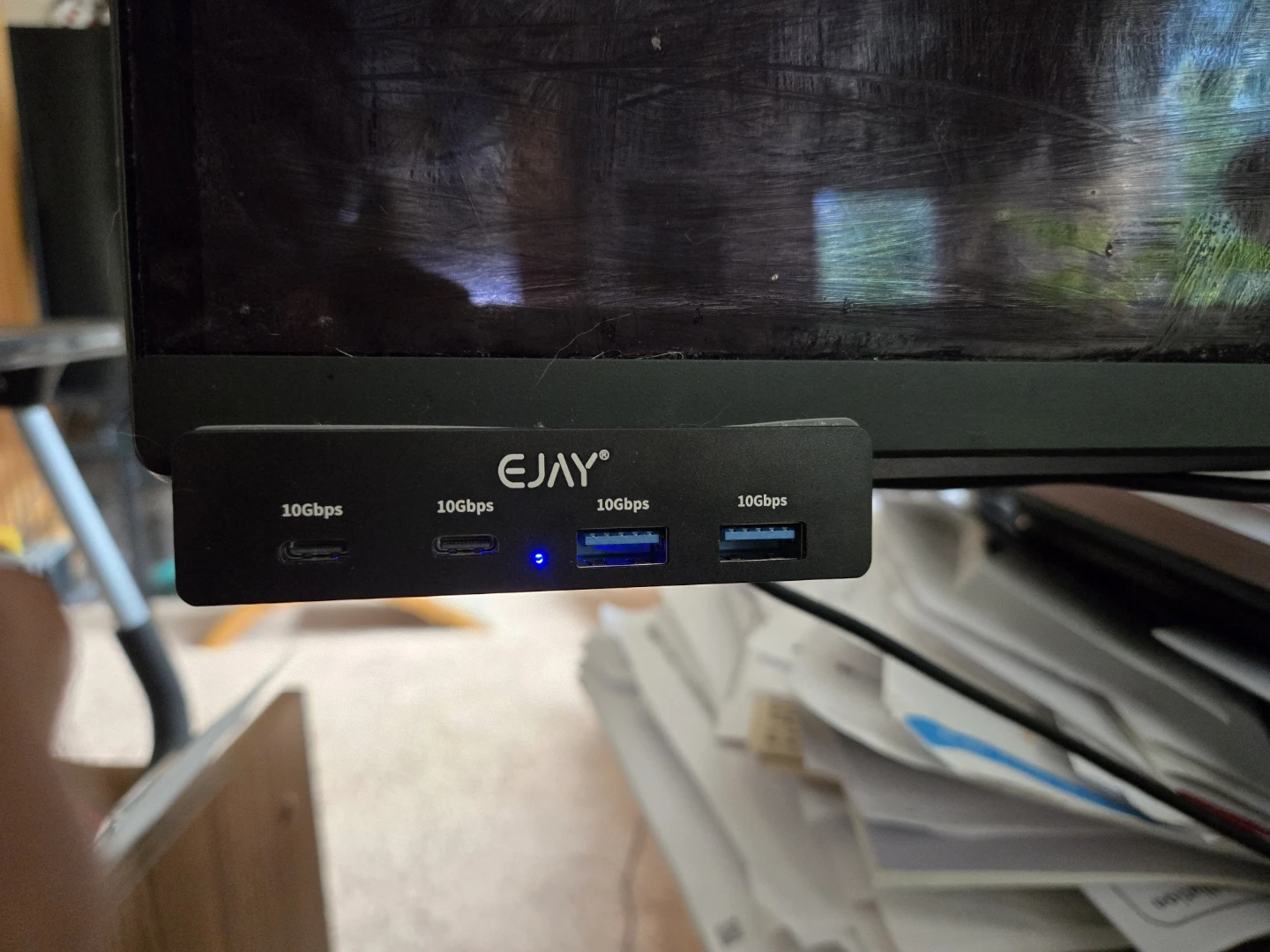 EJAY 4-Port USB 3.2 Hub with Clamp - photo 3
