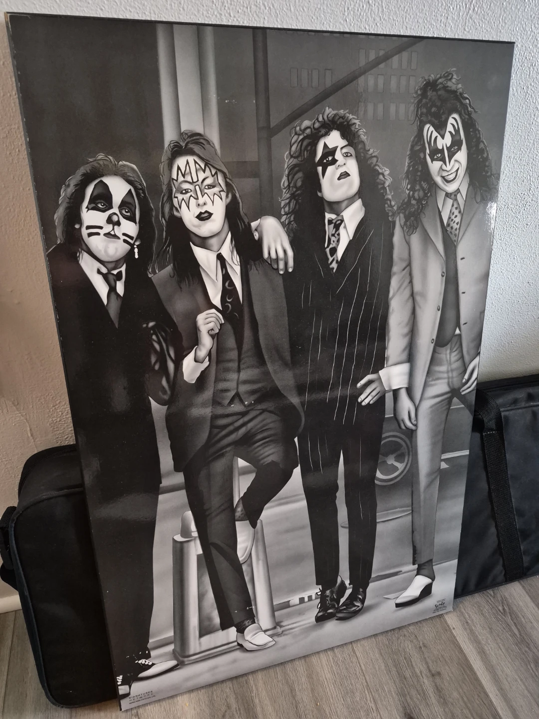 KISS Band Portrait Wall Art