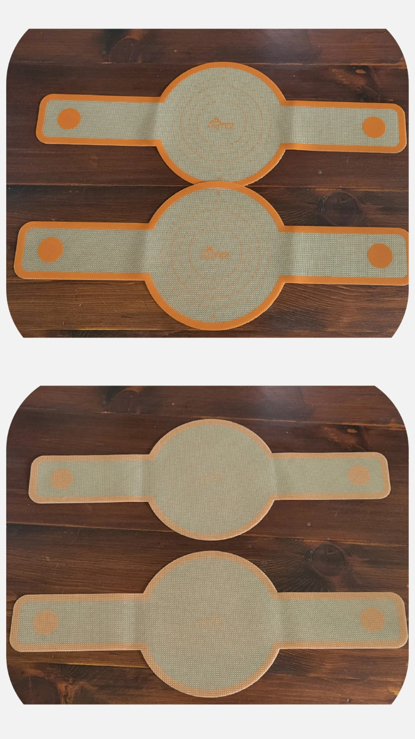 Silicone Bread Sling for Dutch Oven (2 Pack) - Orange - photo 2