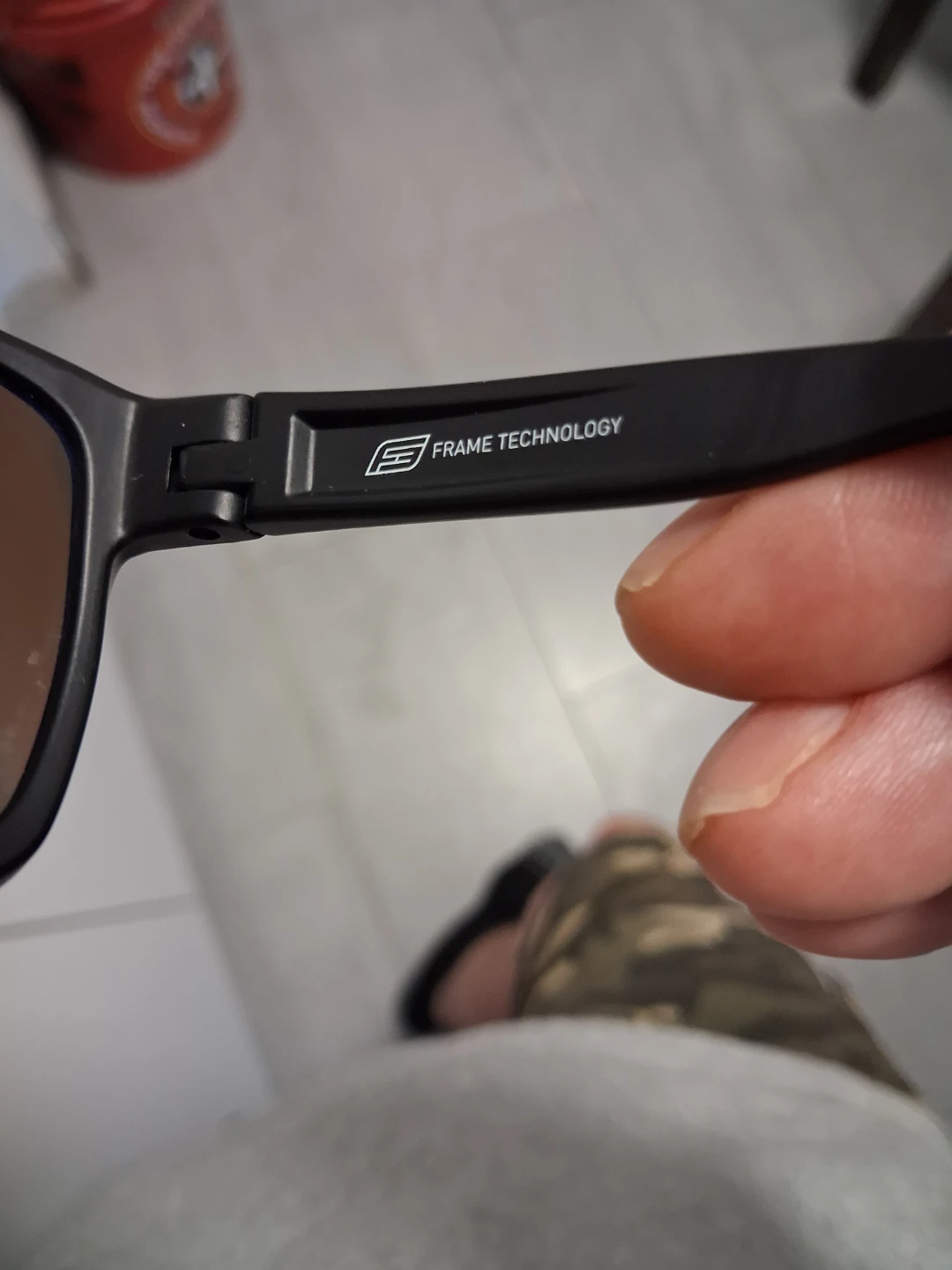 Black Frame Technology Sunglasses