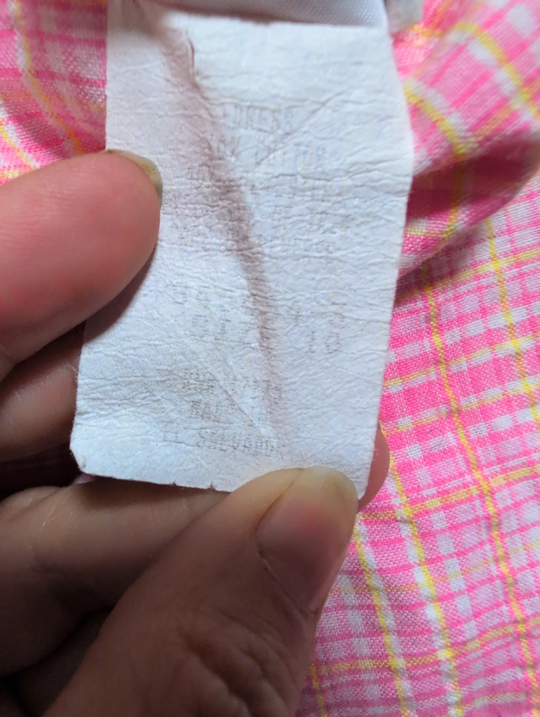 Bonnie Jean Pink Plaid Dress with Bow - Size 10 - photo 5