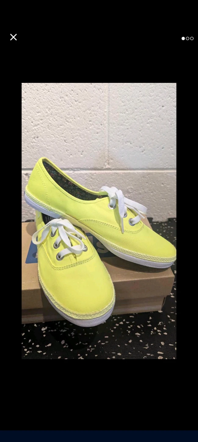 Keds Rookie Neon Yellow Shoes Size 7 Women's - photo 3