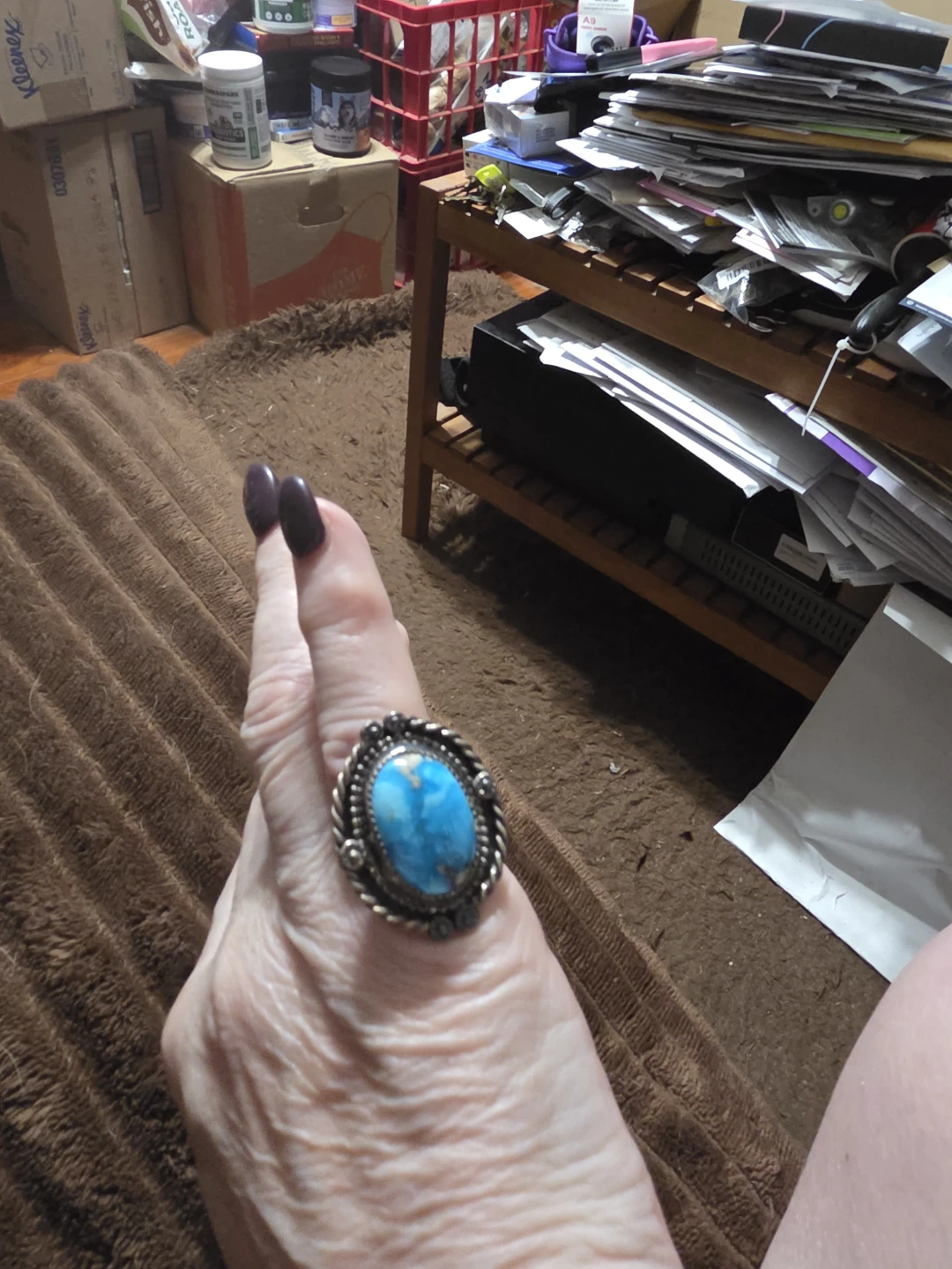 Sterling Silver Turquoise Ring