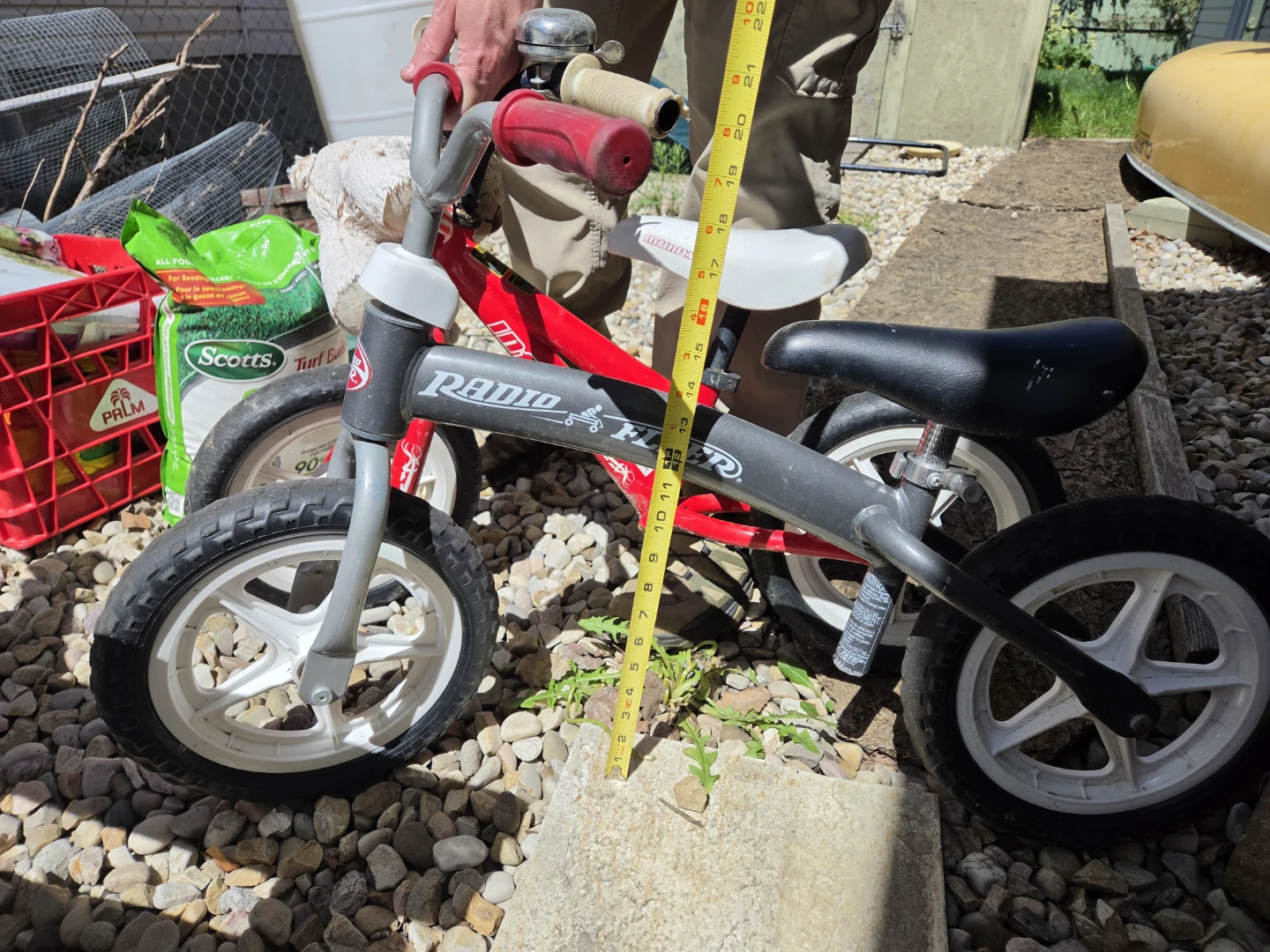 Grey Balance Bike