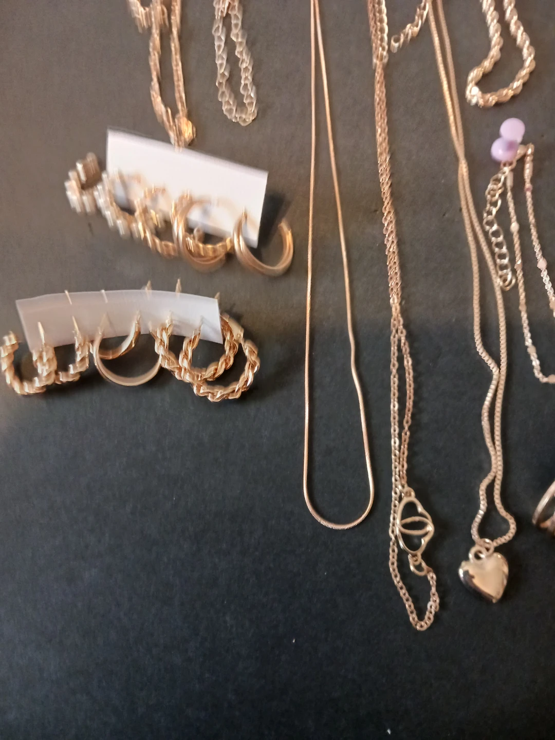 Gold-tone Jewellery Set - Necklaces & Earrings - photo 5