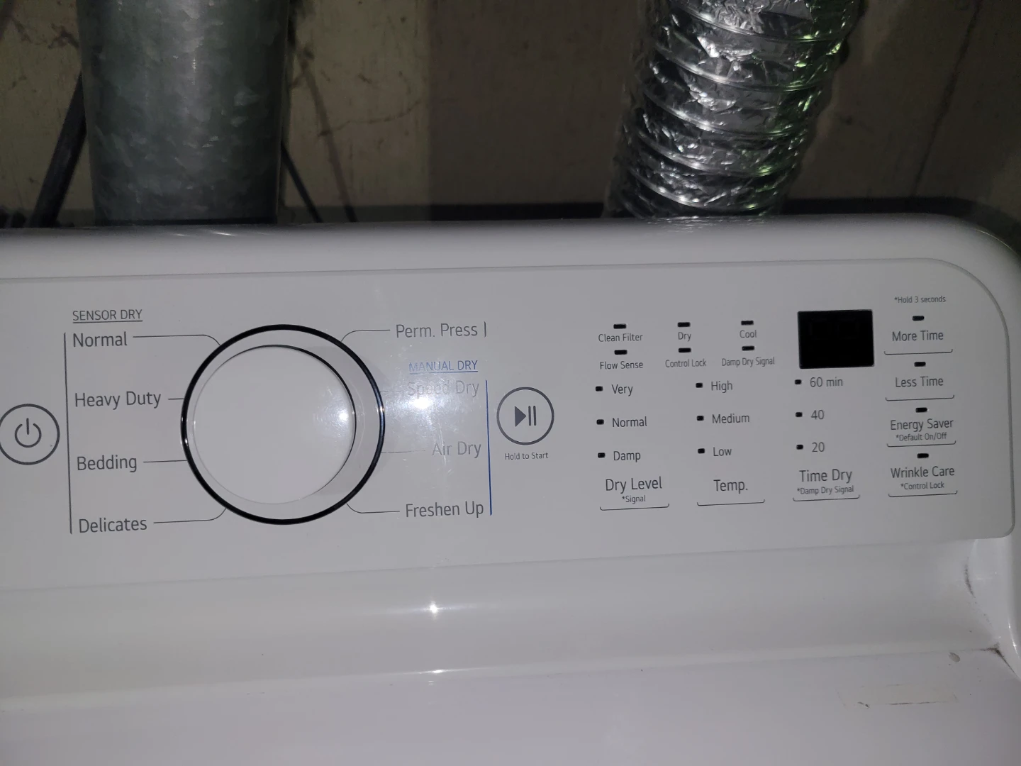 LG Front Load Dryer - photo 2
