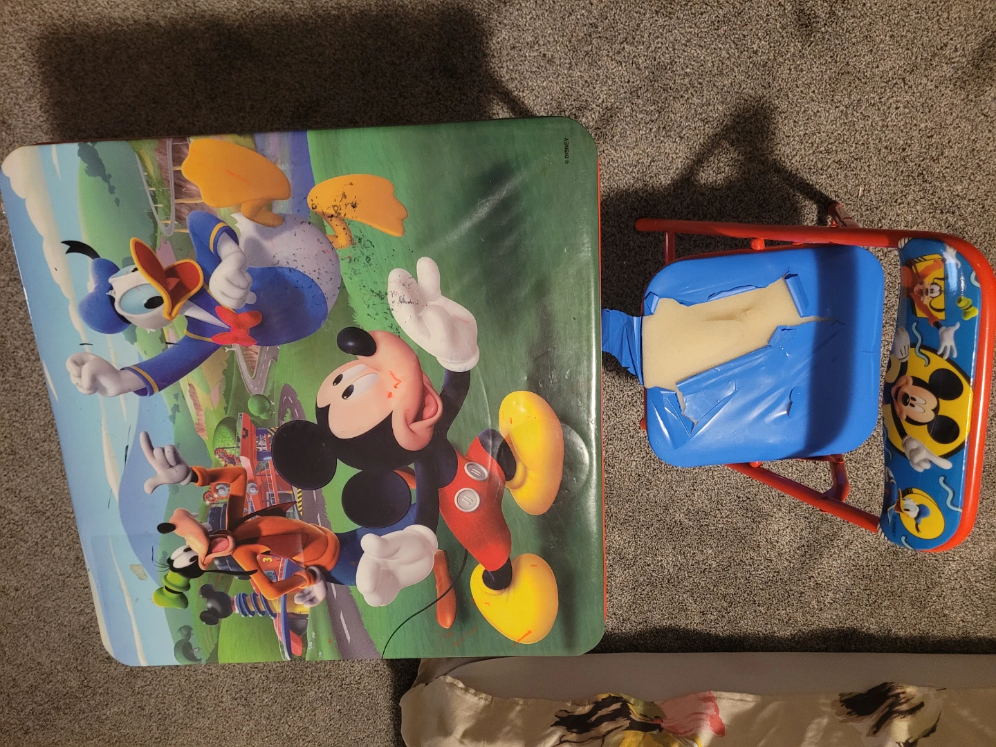 Disney Mickey Mouse Kids Table and Chair Set