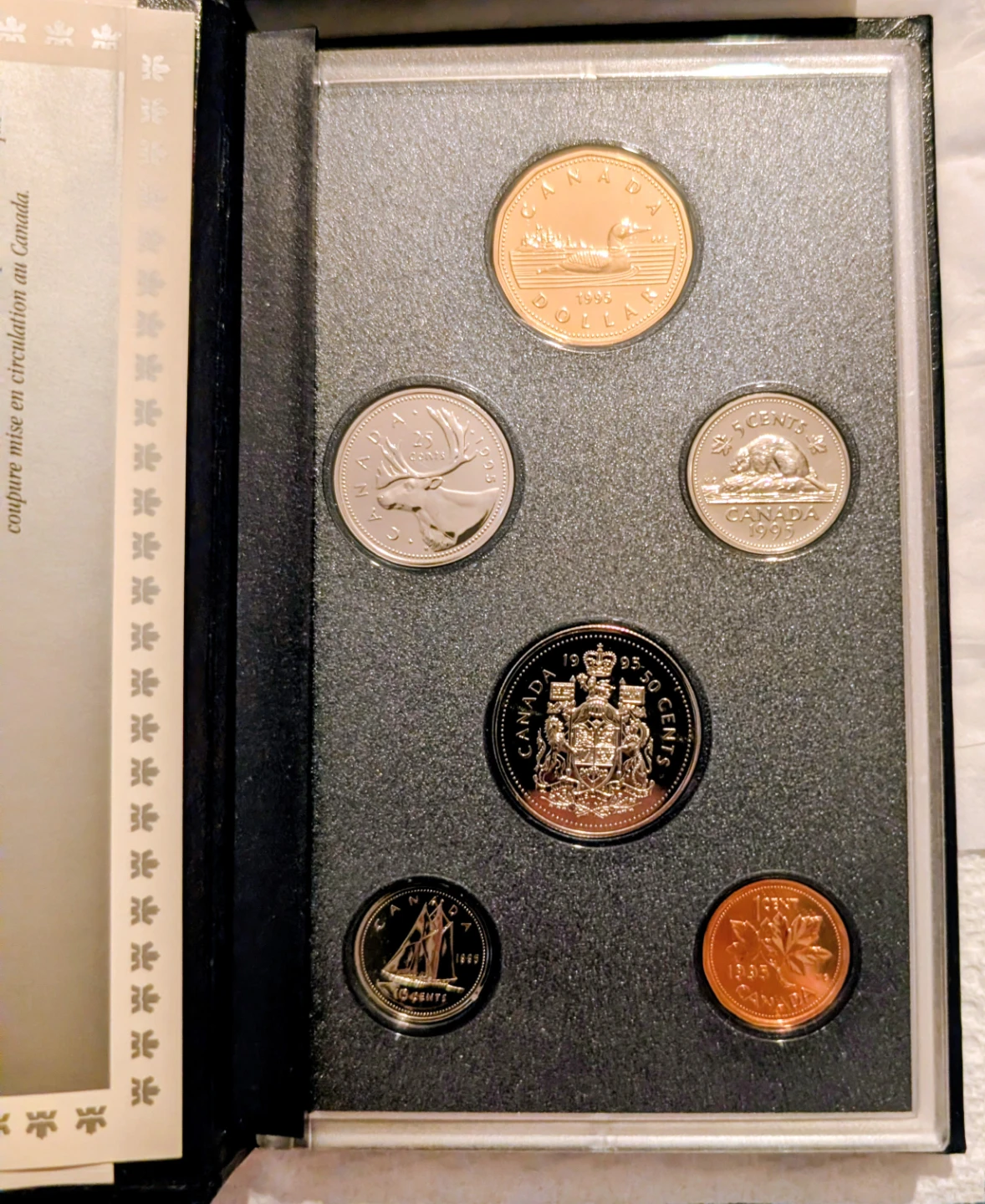 RCM Specimen Coin Sets - 1990 & 1995 - photo 4
