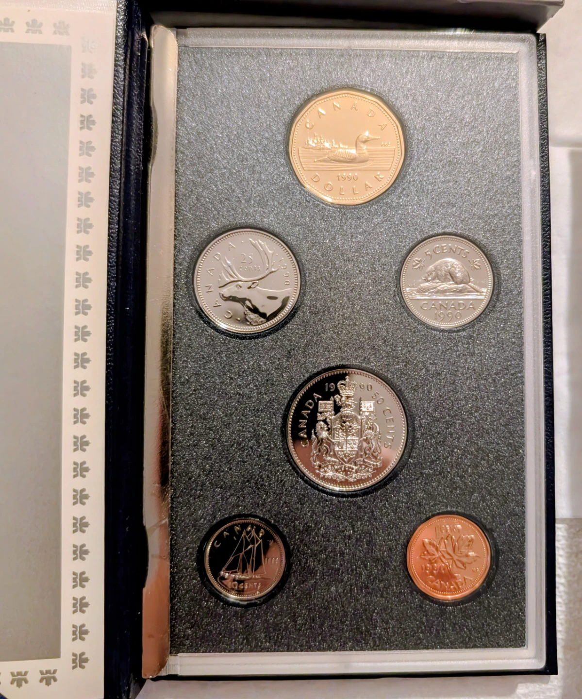 RCM Specimen Coin Sets - 1990 & 1995 - photo 5
