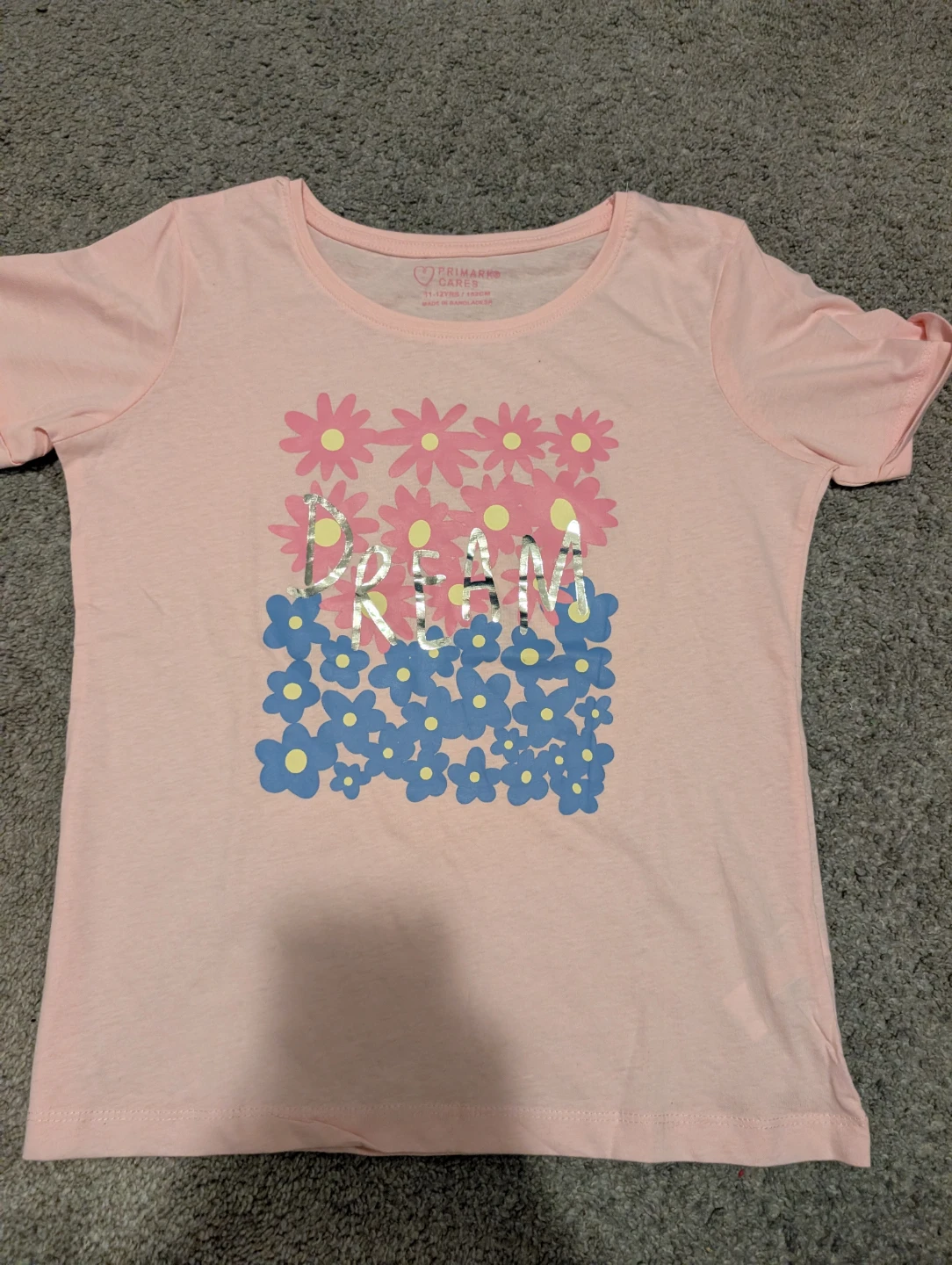 Primark "Dream" & "Good Vibes Only" T-Shirts - Size 7-8 Years - photo 3