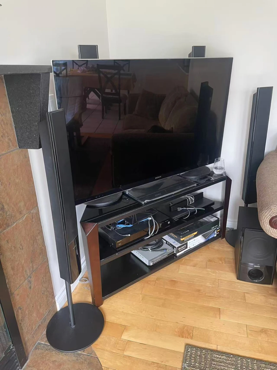 Sony Bravia Flat Screen TV with Surround Sound System