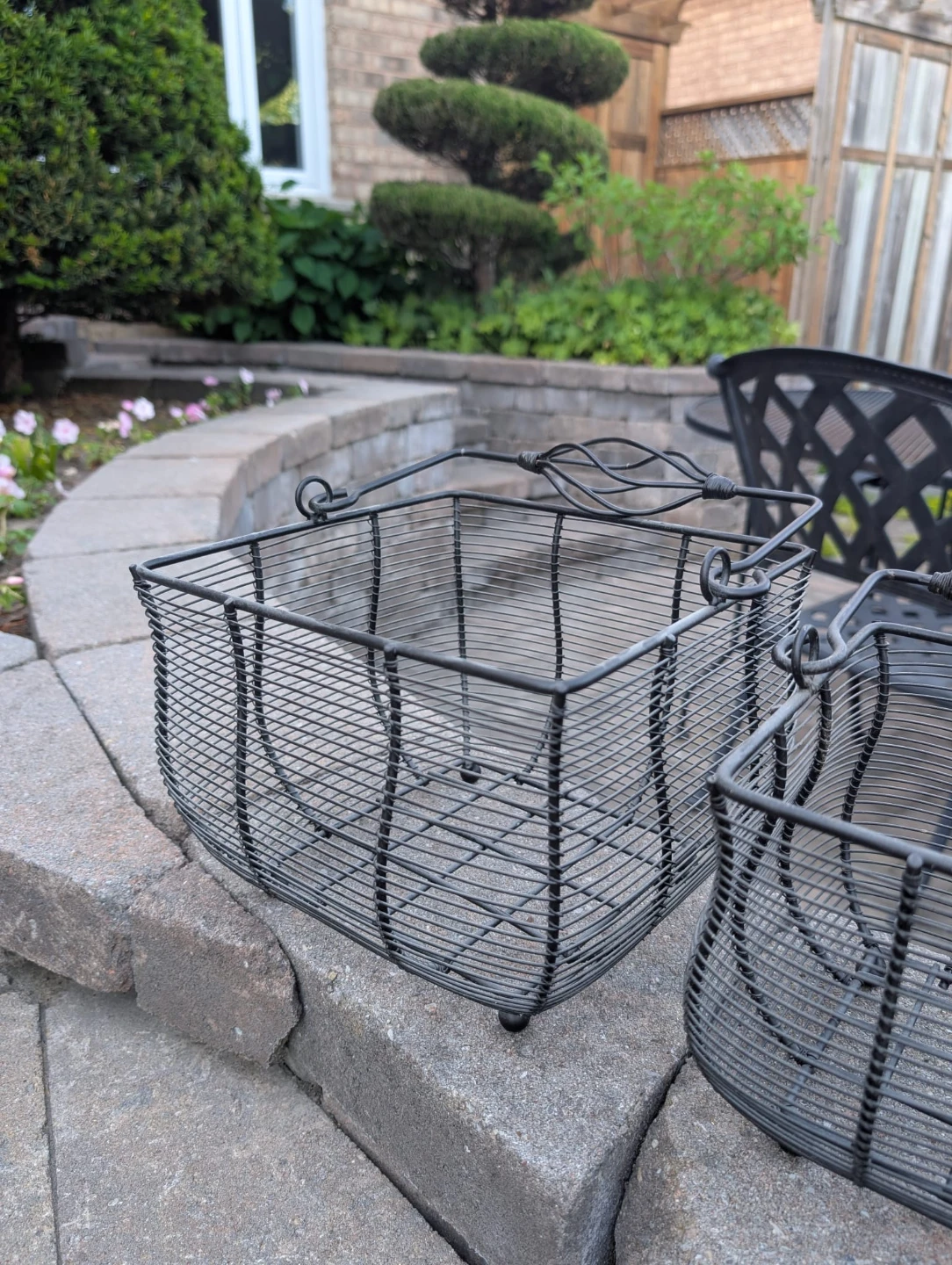 Set of Beautiful Wire Baskets - photo 5
