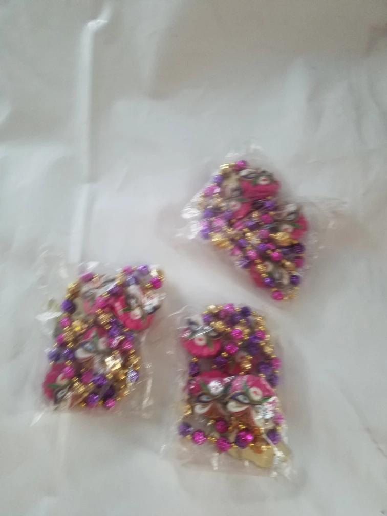 3 LAS VEGAS Mardi Gras Beads with Charms