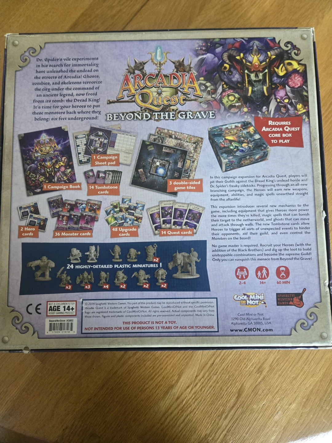 Arcadia Quest: Beyond the Grave Board Game Expansion - photo 2
