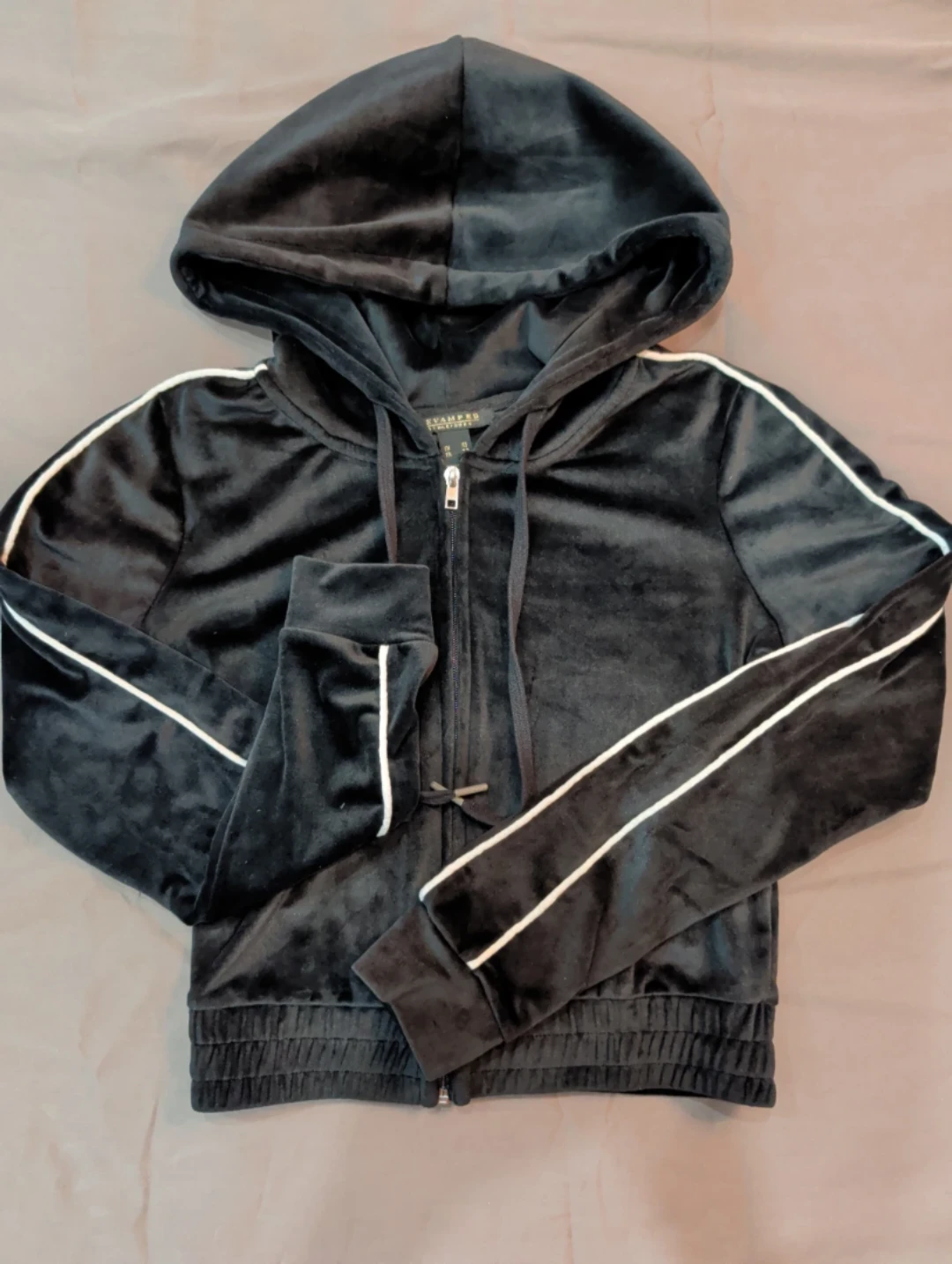 Black Velour Hoodies - photo 4