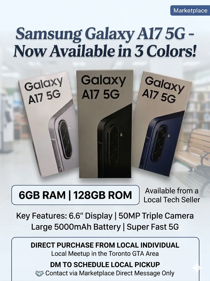 Samsung Galaxy A17 5G Smartphone