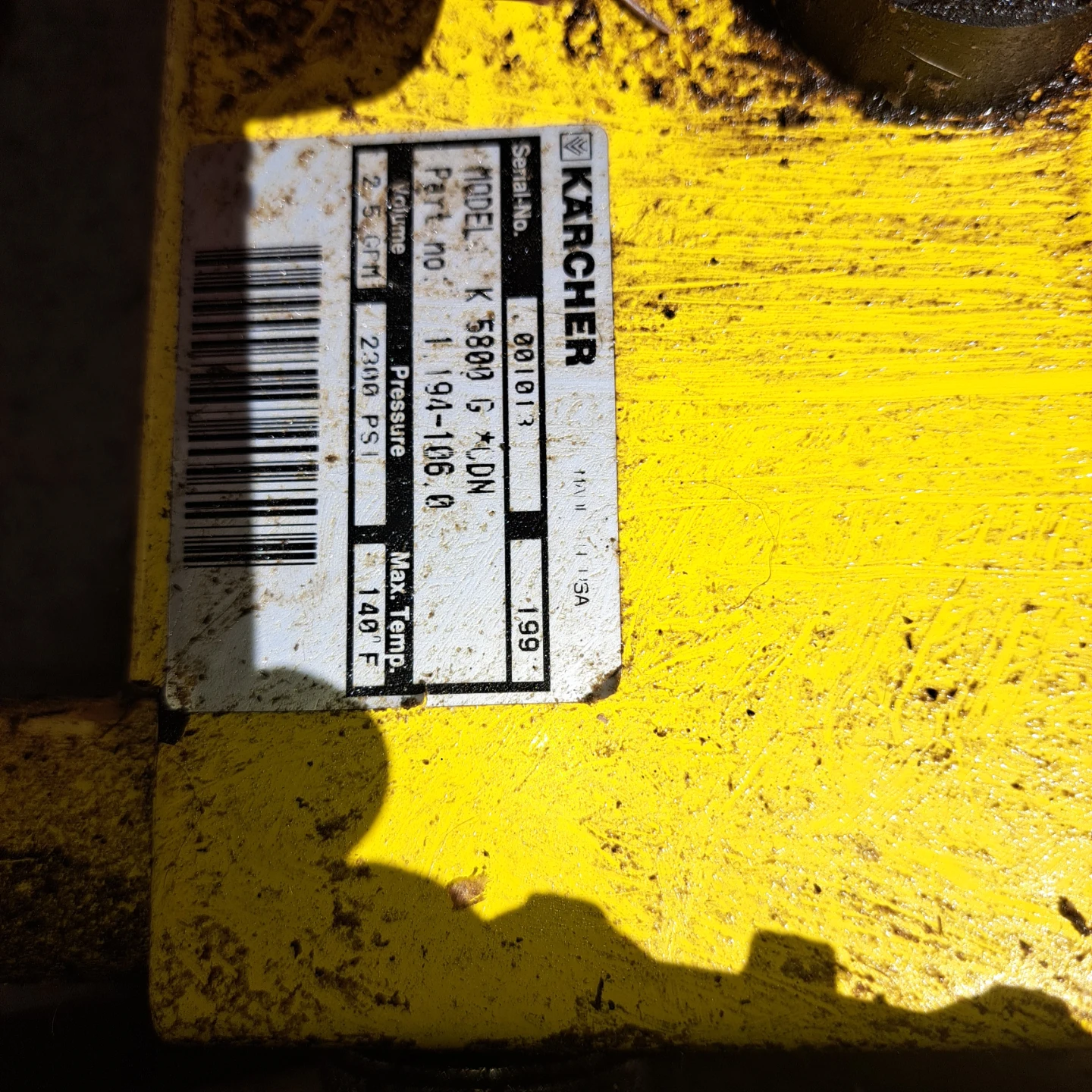Kärcher K 5800 G DN Pressure Washer - photo 4