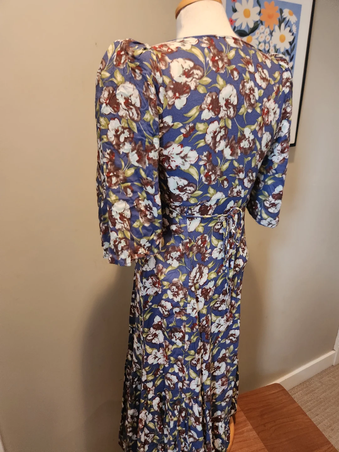 FANTASIC Floral FIT and FLARE Maxi Dress - photo 3