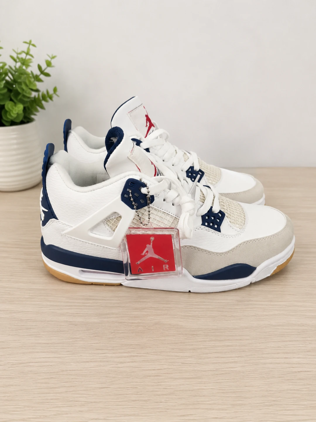 Nike SB White and Navy sneakers